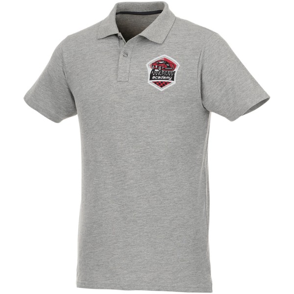 Polo para homem de 180 g/m² Helios - Cinzento urze / XS