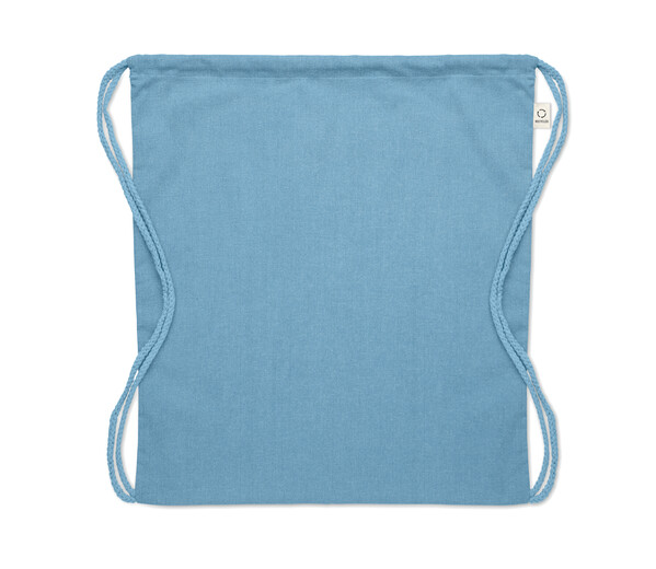 Shopper in cotone riciclato Cabetri Colour - Petrolio