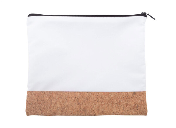 Trousse de toilette CreaBeauty Cork L - Noir / Naturelle