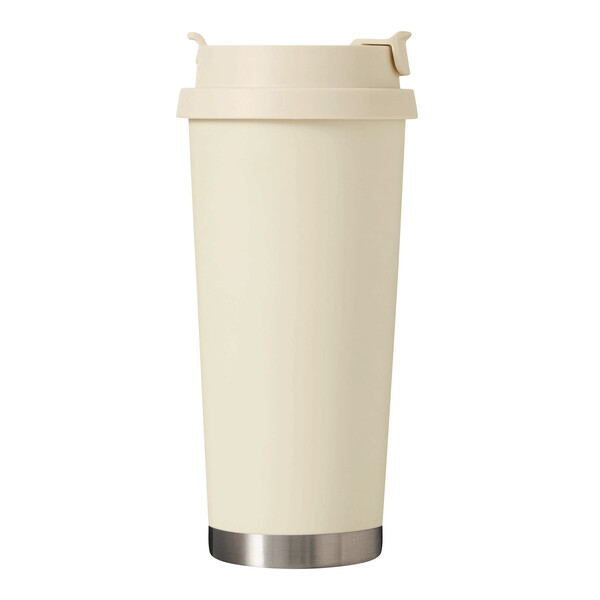Vákuovo izolovaný cestovný hrnček Mug2go - Béžová