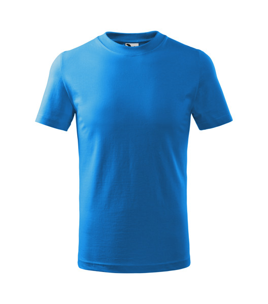 Tričko Dětské Malfini® Basic - Snorkel Blue / 146 cm/10 let