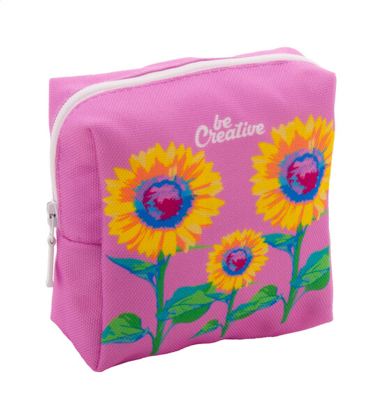 Custom Cosmetic Bag CreaBeauty Square S - White