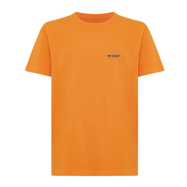 Dětské tričko IQONIQ Koli z recykl. bavlny - Oranžová / 1314