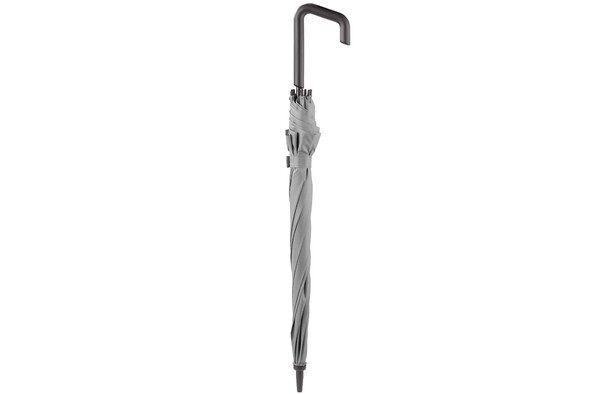 Deluxe stick umbrella 23” auto open - Grey
