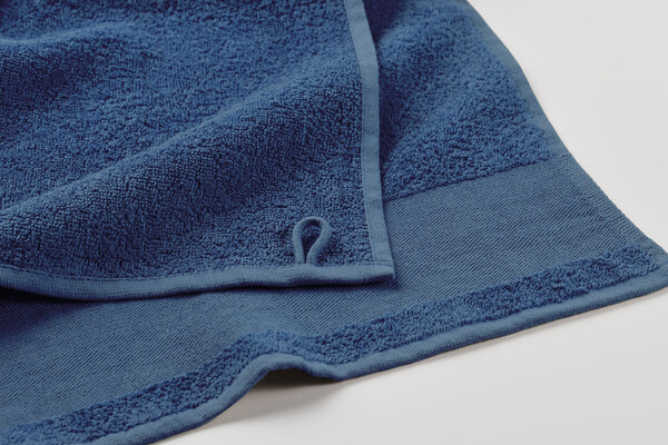 Serviette de bain en coton Island 100 - Bleu Royal