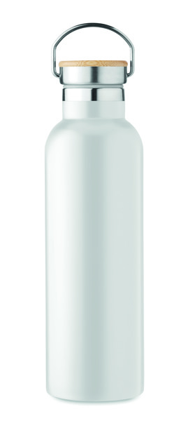 Frasco de parede dupla 750ml Helsinki Med - Branco