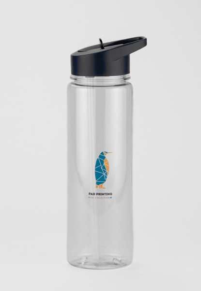 Butelka rPET RELITO 650 ml - Czarny