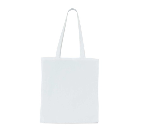 Tote Bag With Long Handle - White