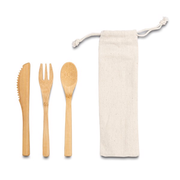 Bamboo Cutlery Set