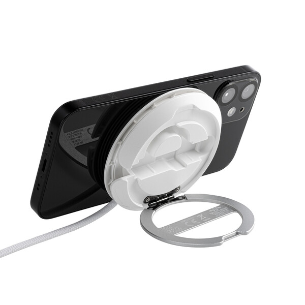2 in 1 Chargeur sans fil magnétique CONVERTICS CHARGE - blanc