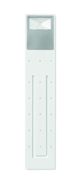 Segnalibro con luce Flexilight - Bianco