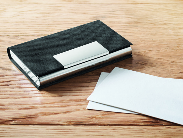 Scribi 3 gift set, RPET cardholder, twist pen