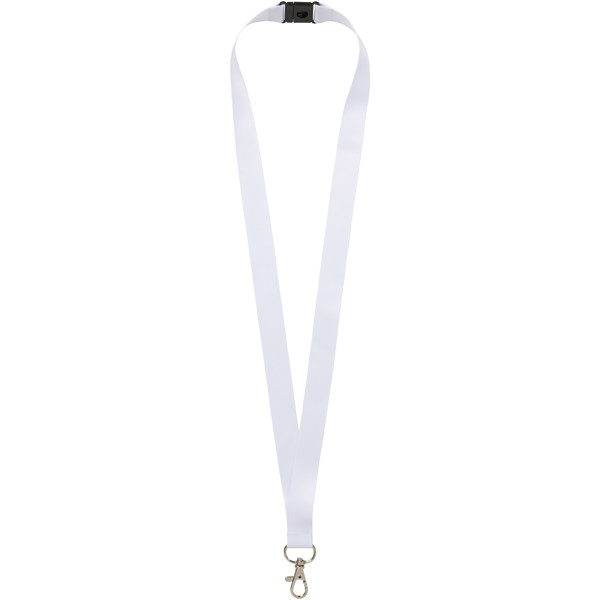 Addie recycled PET lanyard with safety break - full colour 2-sided sublimation