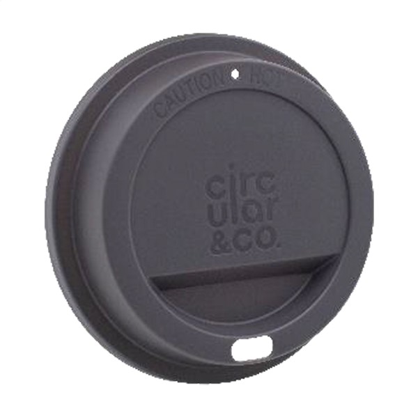 Circular&Co Returnable Cup Lid 227 ml coffee cup - White / Dark Grey