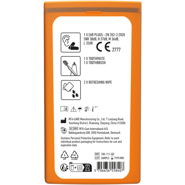 MiniKit A bordo - Laranja transparente