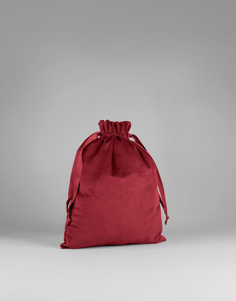Velvet Gift Bag - Black Onyx / M