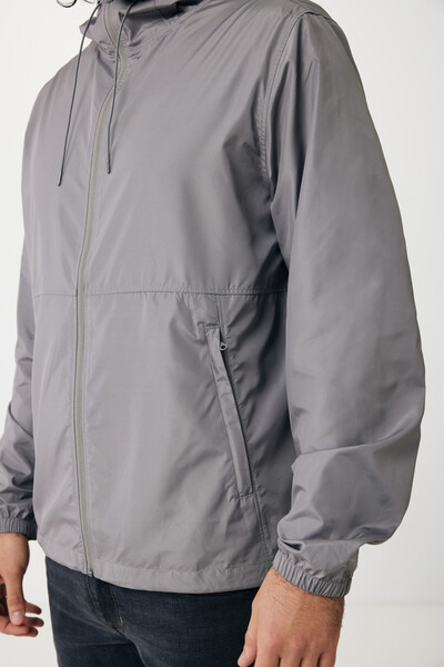Veste légère en polyester recyclé IQONIQ Logan - Gris Argent / XXXL