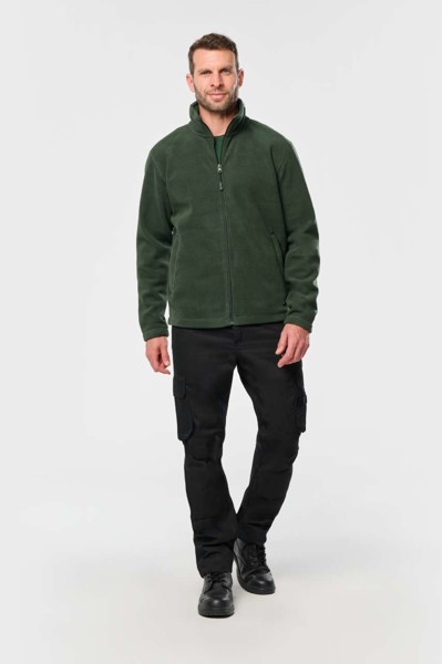 Full Zip Microfleece Jacket - Black / 3XL