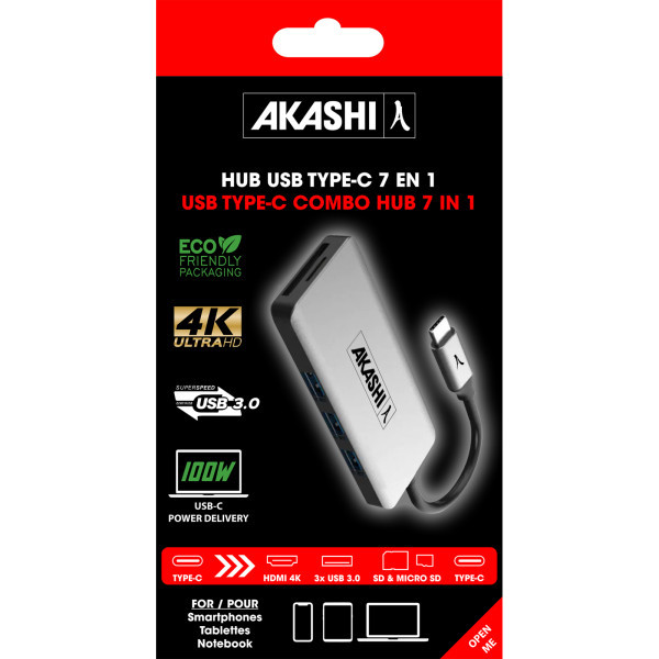 HABU - HUB 7 EN 1 - USB TYPE-C