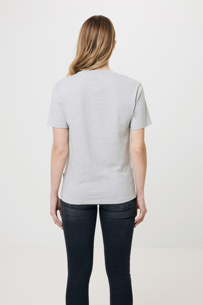 T-shirt en coton recyclé non teinté Iqoniq Manuel - Heather Grey / M