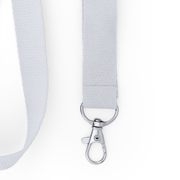 Lanyard Ecohost  - BLANCO