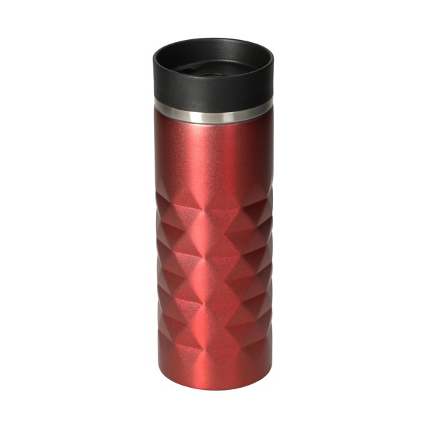 Mug Isotherme "Diamant" - Rouge