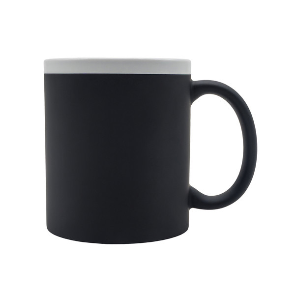 350 ml Velutti ceramic mug - Black