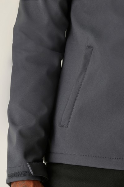 Ablaze 3 Layer Printable Softshell Jacket - Black / Black / L