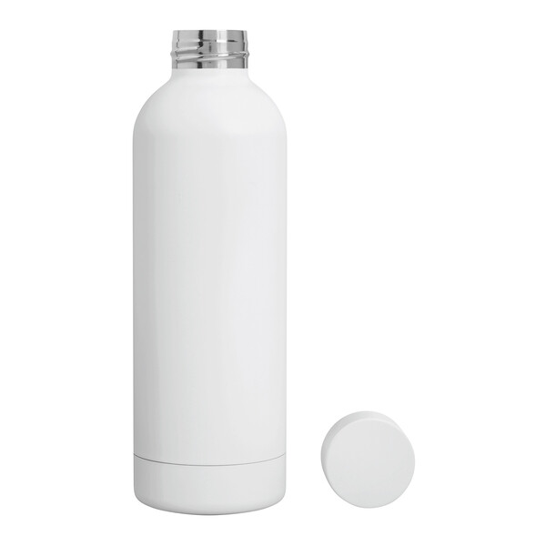 Vacuum Insulated Bottle Get Warm - White