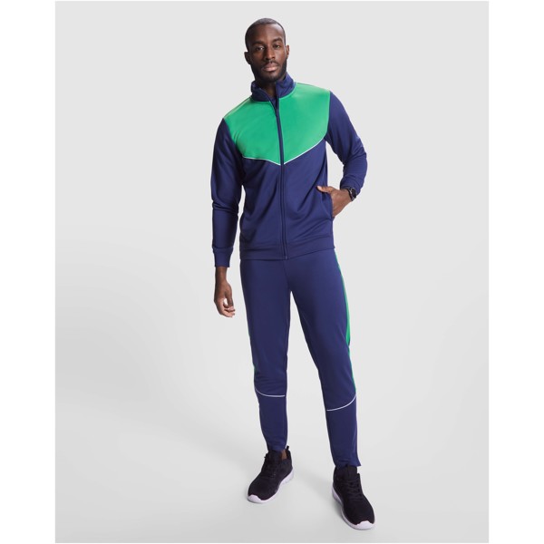Tuta da ginnastica da bambino da 225 g/m² Evans - Blu navy / Blu royal / 4