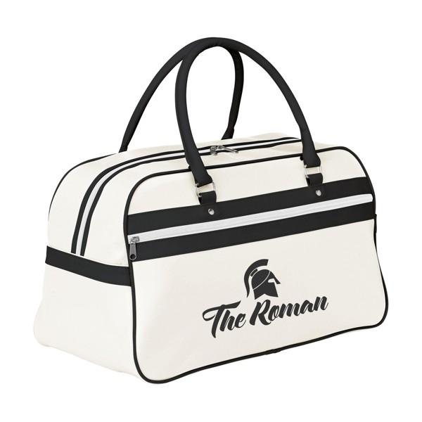 RetroSport sac de sport - Blanc / Noir