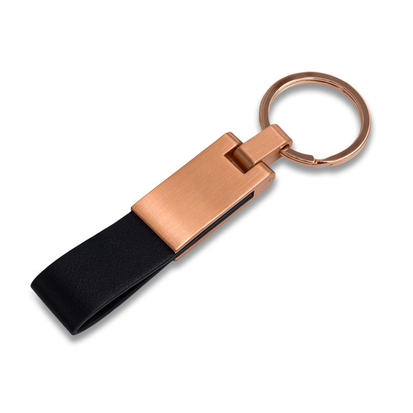 Rosa metal keychain