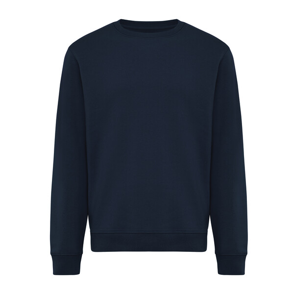 Mikina IQONIQ Torla z recyklované bavlny - Námořní Modř / 4XL