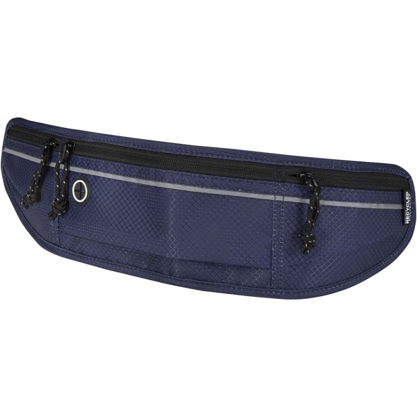 Ceinture de course Varyon en matériaux recyclés certifiés GRS - Marine