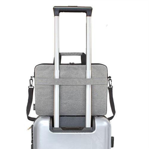 MALETIN PORTAORDENADOR CHIC - Gris