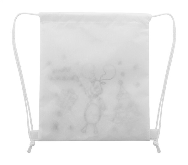 Colouring Christmas Drawstring Bag Julfar Bag A