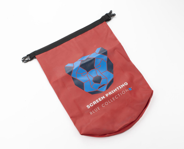 Waterproof backpack FLOW - red