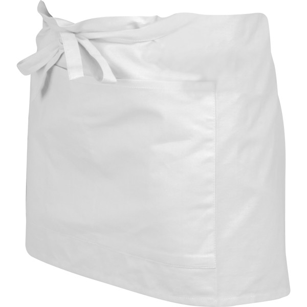 Apron - small 180g Eco tex standard 100 RUPERT - White