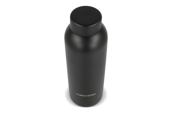 Waterdrop Stainless Steel Bottle with Steel Cap 600ml