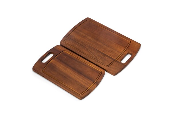 Orrefors Jernverk 2 paquets de planches à découper en bois Acacia