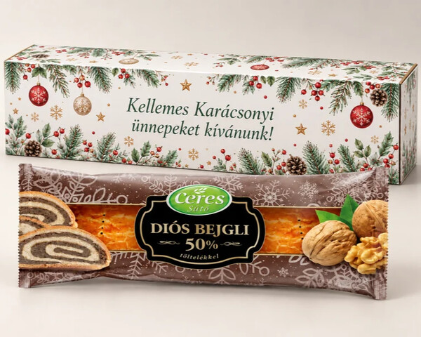 Bejgli egyedi dobozban