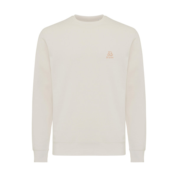 Lehká mikina Iqoniq Etosha z recykl. bavlny - Ivory White / XS