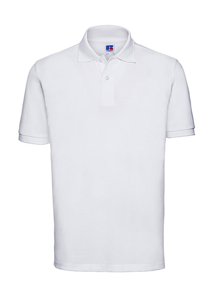 Men's Classic Cotton Polo - White / 2XL