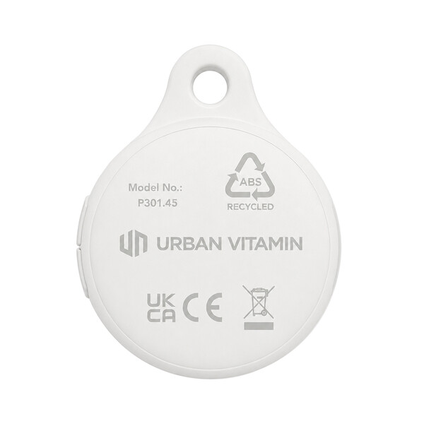 Urban Vitamin Aptos Rechargeable Dual Item Finder with light - White