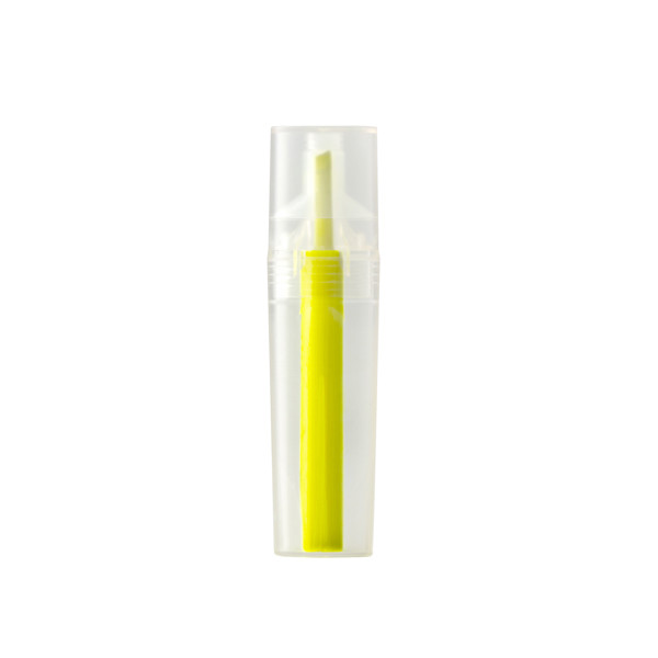 Fluorescent highlighter personalised from recycled RPET plastic translucent