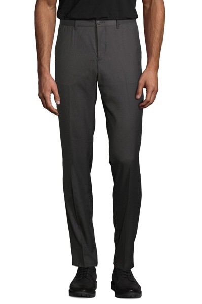 CALÇAS DE FATO COM CINTURA ELÁSTICA PARA HOMEM - NEOBLU GABIN MEN - Cinzento escuro 