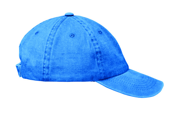 Cappellino da baseball a 6 pann Beau - Blu Royal