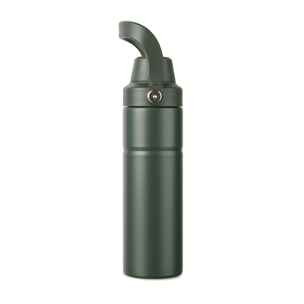 Termo lahev Baltimore trek 600 ml z RCS recykl. oceli - Zelená