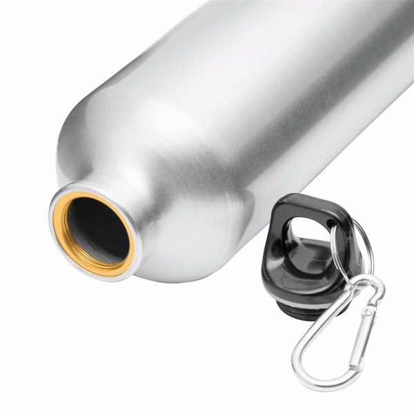 Aluminium-Trinkflasche Big Transit - Silber