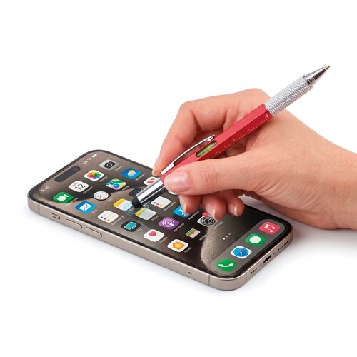 STYLO 7 FONCTIONS “ROVI” - Rouge